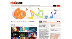 Desktop Screenshot of hdmusic.ru